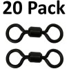 Unbranded 20 - #6 Barrel Swivels Approx. 600 lb. Test