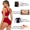 Molasus Molasus Women's Soft Cotton Underwear Briefs High Waisted Postpartum