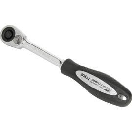 SK11 (SK11) Ratchet Handle with Grip, 9.5mm 3/8 Inch Socket SRH3CG