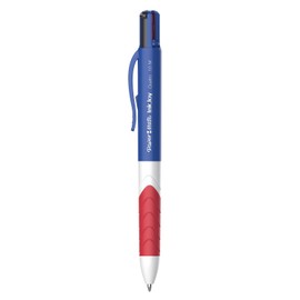 Paper Mate InkJoy Quatro Retractable Ballpoint, Medium Point, White, Standard Coloured Inks