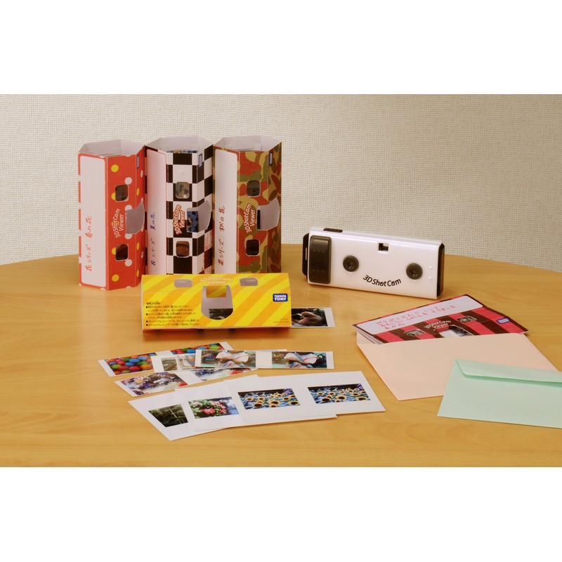 タカラトミー 3D ショットカム専用ビューアー 5枚入り 3Dショットカム ビューアー