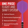 Shot! Darts Flight Deck One Piece Dart Flight and Shaft