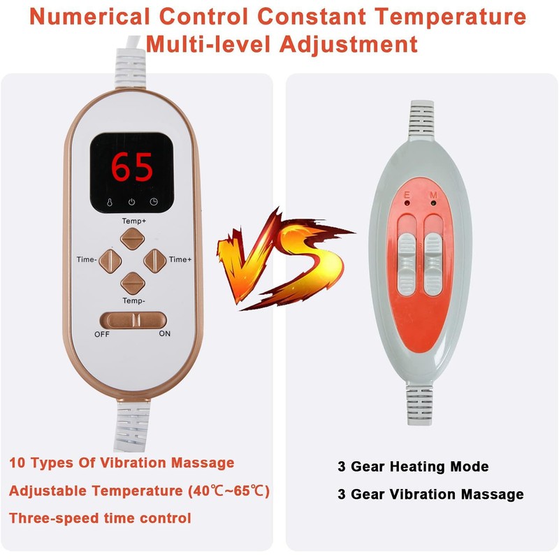 JKIUI Slimming Electric Belt Hot Compress Electrified Heating Massage Pads