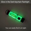 Hilngav3Pack MINI EDC Rechargeable Keychain Flashlight, 300 Lumens USB C
