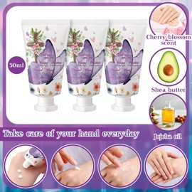 Heigble 50 Pack Christian Hand Lotion Bulk Gifts for Women Christmas Stocking Stuffers Gifts Bible Mini Travel Hand Lotion for Women Church Appreciation(Vibrant)