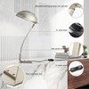 PSDSSHIIS 18.4" Metal Desk Lamp Modern Industrial Table Lamp, Adjustable