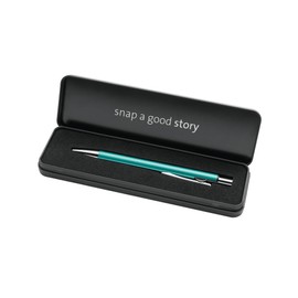 Pelikan 824972 Turquoise Snap Ballpoint Pen in Metal Case