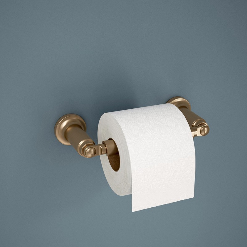 Delta Saylor (1-Pack) Wall Mounteded Pivot Arm Toilet Paper Holder
