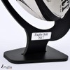 Puffin Plastics Rugby Ball Display Plinth - BLACK (With Free