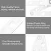 10M(10.9Yards) Eyelet Curtain Tape 40 Rings Sewing Tape Silver Curtains