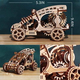Lunar Rover 3D Wooden Puzzles for Adults and Children to Build - Wooden Model Kits for Adults and Teenagers to Build