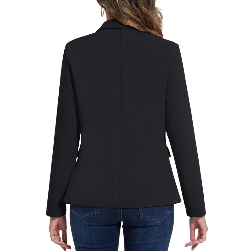 MINTLIMIT Womens Notched Lapel Button Blazer Long Sleeve Jacket Suit