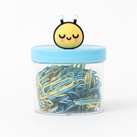 Mr. Wonderful - Container with Clips - Bee
