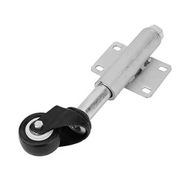 FTVOGUE 2" PU Gate Wheel Spring Loaded Swivel Caster with Heavy Duty 110lbs Load Capacity