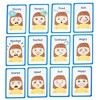 My Feelings and Emotion Girls 12 PECS Flashcards for visual