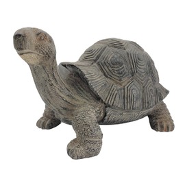 Galt International Tortoise Turtle Garden Statue 18" - Polyresin Outdoor Garden Decor Yard Patio Decoration Animal Sculpture