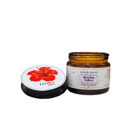 ROSEHIP TALLOW BALM. Handmade Face Balm with 100% Grass-Fed Beef Tallow & Organic Rosehip Oil – Natural Moisturizer. Beef Tallow Balm for Skin Care, 2oz.
