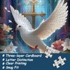 Christian Puzzles for Adults 1000 Pieces, Easter Religious Puzzle with