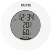 Tanita TT-585 WH Thermometer/Hygrometer Clock Temperature Humidity Digital Tabletop Magnet,