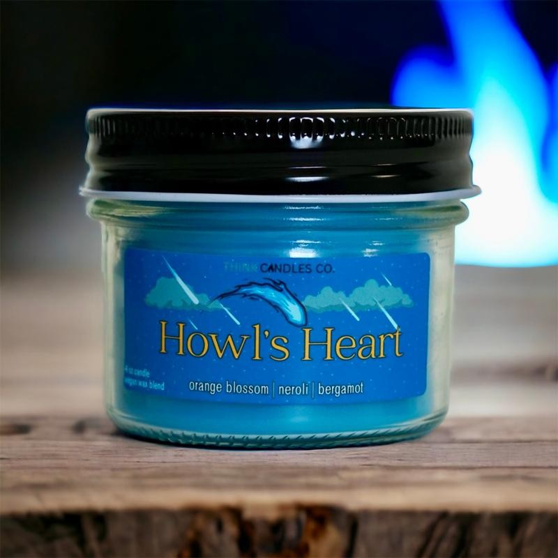 Howl's Heart Candle | Hand Poured Vegan Wax Blend Candle