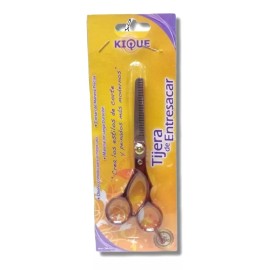 Kique Tijera De Entresacar Profesional Kique Marrón 6 PLG
