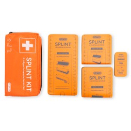 FLEXEO Splint Splints | 4-Piece Rail Set for Fixing and Stabilising Injuries - Immobilisation Splints for Immobilization of Extremities - Can be Cut to Size and Reusable