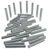 ZDingTech 35pcs 5mm x 40mm Dowel Pins Metal Dowel pins