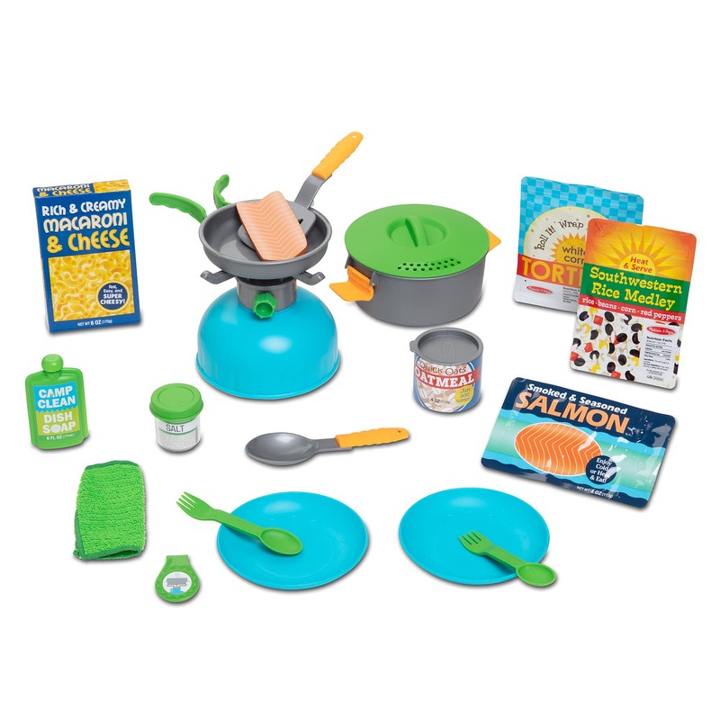 Melissa & Doug Let's Explore Juego de Cocina al Aire