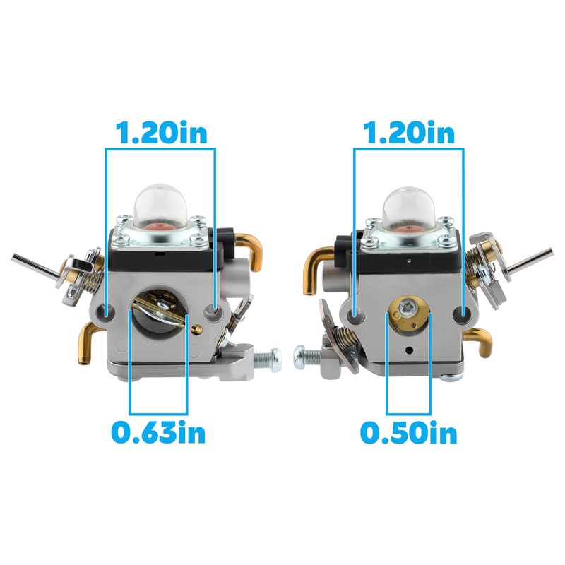 CARBBIA 574386701 Carburetor with Tune-Up Kit Carb Compatible with Husqvarna