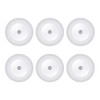 KINUR 6 Pack Red LED Plug into Wall with Dusk