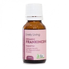 Lively Living Buy Lively Living Frankincense Organic (Boswellia Serrata) Oil 15ml Online