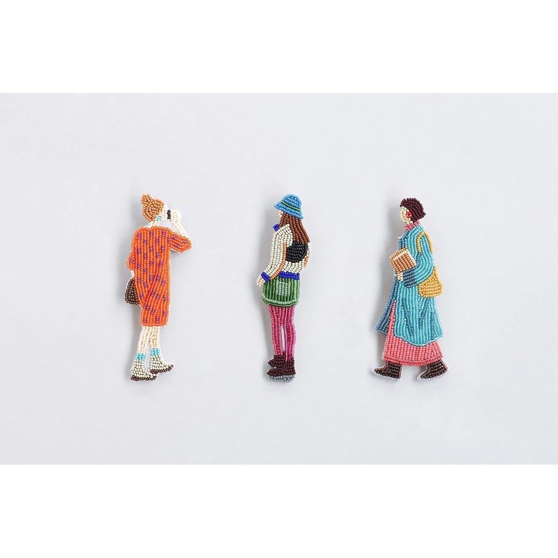 Miyuki Beads Kit "Outing Brooch Kit, Camping HCA14//5"