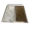 Falken Design Polycarbonate Roof Panel Twinwall (Multiwall) Gray 24 in.