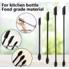 TIKA 3-Piece Silicone Spatula Set - Fruit Jam Scraper &