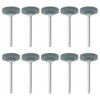 Briny River 10pcs 20mm Silicon Carbide Grinding Stone Wheel 1/8