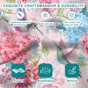 1Pack Satin Pillow Case, Satin Pillowcase, Both Sides Printing Pillowcase