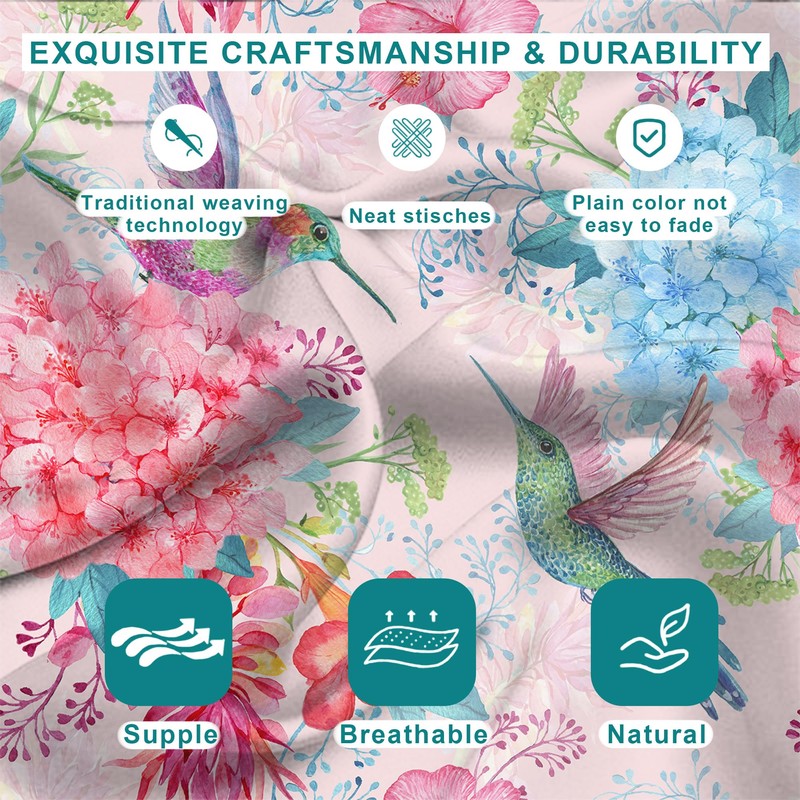 1Pack Satin Pillow Case, Satin Pillowcase, Both Sides Printing Pillowcase