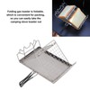 Camping Stove Toaster Foldable Portable Stable Structure Stainless Steel Outdoor