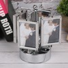 Rotating Music Box Photo Picture Frame Home Living Room Bedroom