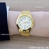Seiko Watch AQGK469 Men's Wristwatch, Standard Quartz, Champagne Gold, gold,
