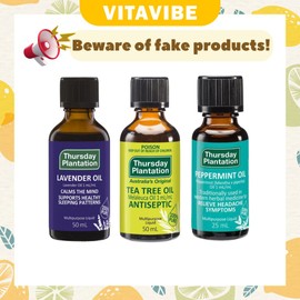 Thursday Plantation 25ml, 50ml, 100ml (Lavender / Tea tree Oil, Peppermint)