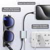 RichLuck AR Smart Glasses 2 en 1 Adaptador USB-C, Adecuado