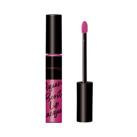 Rimmel Aquary Boost Lip Lacquer, Lipstick, 0.2 Oz (6 ml), 002 Party Pink
