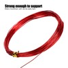 8 Rolls 0.6‑3mm DIY Jewelry Beading Wire Aluminum Craft Wire