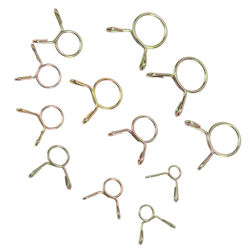 420pcs Fuel Line Spring Wire Clips 10‑Size 5‑14mm Air Tube