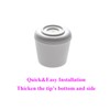 Furnigear Chair Leg Tips Caps Non-Slip Rubber Leg Tips 7/8”