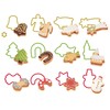 Tescoma Plastic Cookie Cutter, Red/Green/Yellow, 22.1 x 13.1 x 3.8