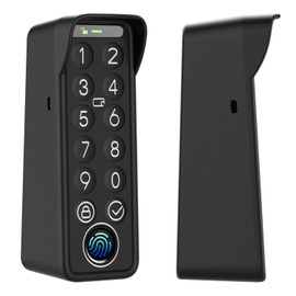 For SwitchBot Fingerprint Identification Pad Cover, Full Body Protection, Lightweight, Fall Prevention, Scratch Resistant Protective Case for SwitchBot (Black)