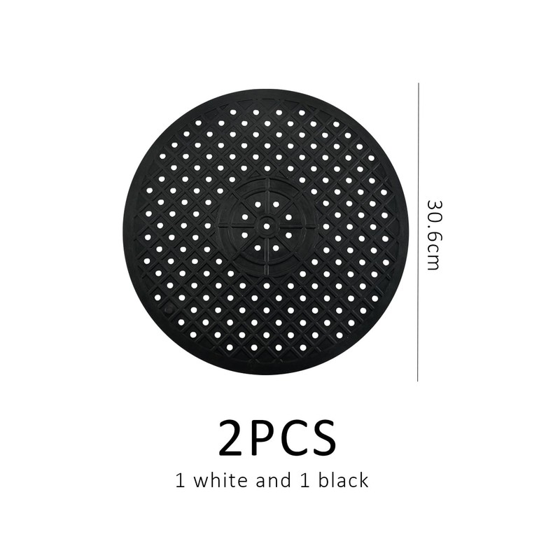 Pack of 2 Sink Protection Mat, Sink Drain Mat, Round