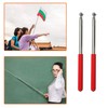 ValueHall Handheld Flagpole 2Pcs Lightweight Extendable Stainless Steel Handheld Flagpole